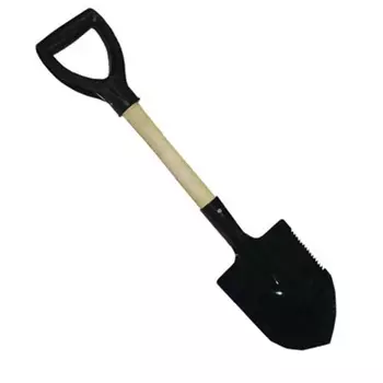 Лопатка туристическая Инструм-Агро с черенком и пластиковой ручкой