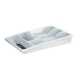 Лоток Curver для кухни раздвижной серый