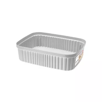 Лоток Эконова Velvet серый 255х190х70 мм 2,6 л