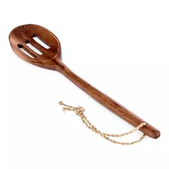 Ложка кулинарная Walmer ORGANIC с отверстиями, 30см