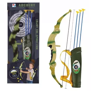 Лук Junfa камуфляжный складной в наборе (WA-14358) в ассортименте