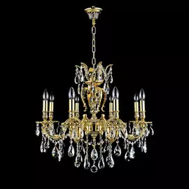 Люстра Catic 145/8 -золото/кофе