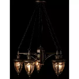 Люстра Catic 5008/5 ковка/темно-коричневый