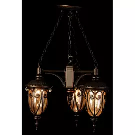 Люстра Catic 5009/3 ковка/темно-коричневый