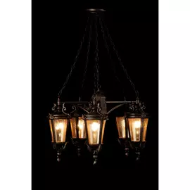 Люстра Catic 5010/5 ковка/темно-коричневый