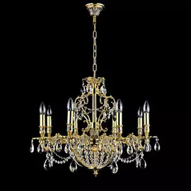 Люстра Catic 75006/8 -золото/кофе