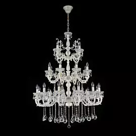 Люстра Catic 75007/12+8+4 беленое золото