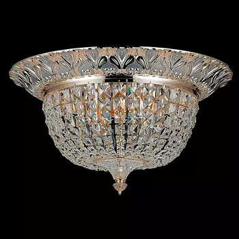 Люстра Catic потолочная 302/65с золото/серебро