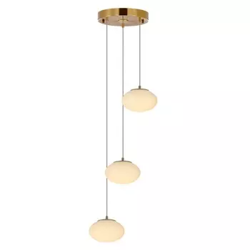 Люстра Citilux Atman Smart CL226A033 LED RGB бронзовая