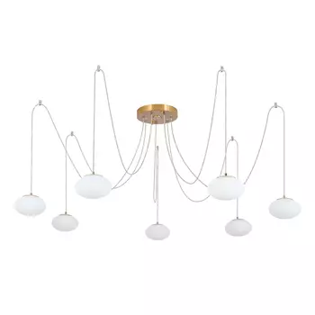 Люстра Citilux Atman Smart CL226A073 LED RGB бронзовая