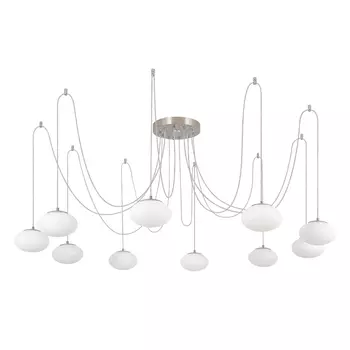 Люстра Citilux Atman Smart CL226A091 LED RGB хром