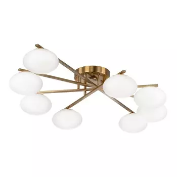 Люстра Citilux Atman Smart CL226A183 LED RGB бронзовая