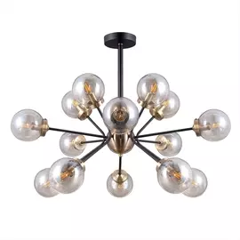 Люстра Citilux cl105355 планета черный+дымчатый