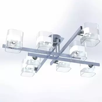 Люстра Citilux Вирта cl139280 алюминий