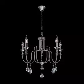 Люстра Citilux CL437154 рига черн.хром