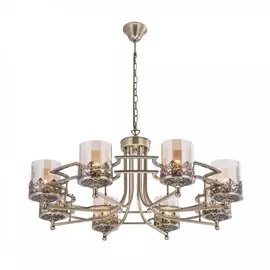 Люстра Citilux cl464183 ориент бронза св-к