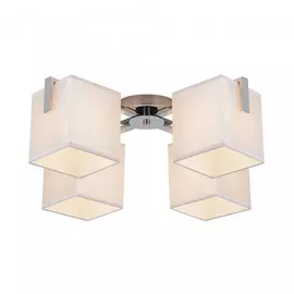 Люстра Citilux cl465141 стенли хром+белый