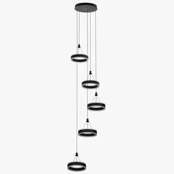 Люстра Citilux Дуэт CL719051 чёрная