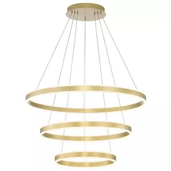 Люстра Citilux Дуэт CL719682 золотистая