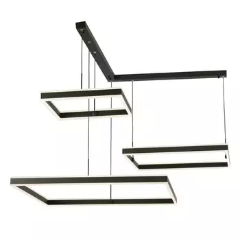 Люстра Citilux Дуэт CL719K311 чёрная