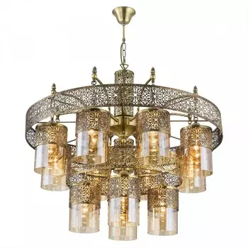 Люстра Citilux Эмир CL467193 бронзовая