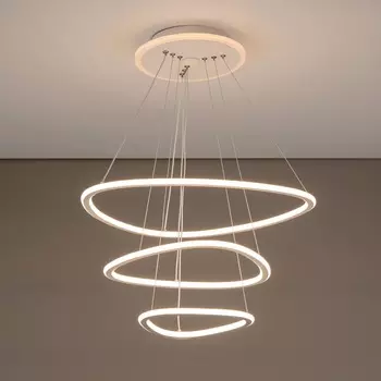 Люстра Citilux Неон Смарт CL731A330E RGB белый