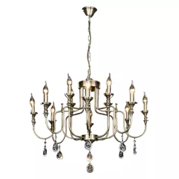 Люстра Citilux Рига CL437223 бронзовая