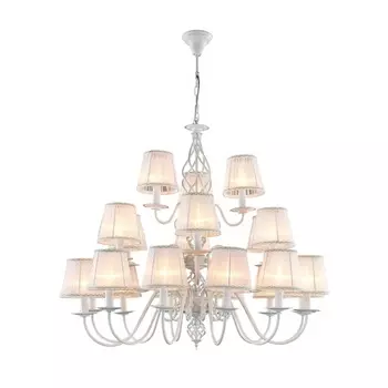 Люстра Citilux Ровена CL427250 белая