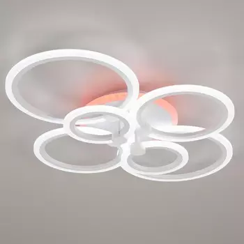 Люстра Citilux Сента CL237B160E RGB белая