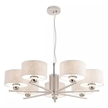 Люстра Citilux Тильда CL469170 белая с алебастром