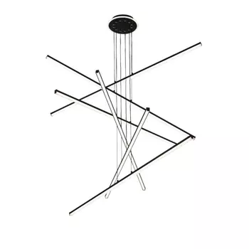 Люстра Citilux Trent CL203761 чёрная