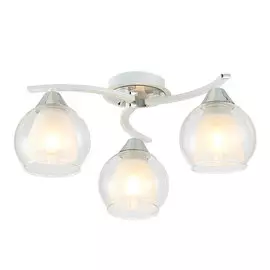 Люстра cl152130 кристи белый хром