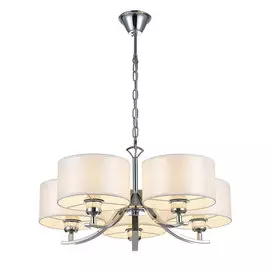 Люстра cl466150 эвита хромбелый