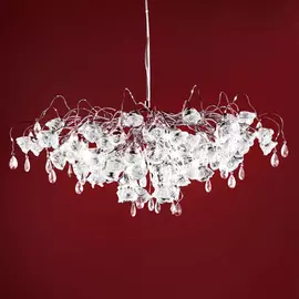 Люстра Eletto El325p17.1 rosa bianco