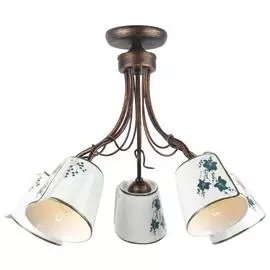 Люстра Escada 168/5PL Черненое золото