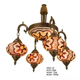 Люстра Exotic Selection 03451-32 бежевая