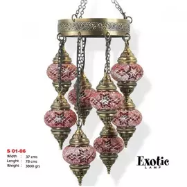 Люстра Exotic Selection S 01-06 красный