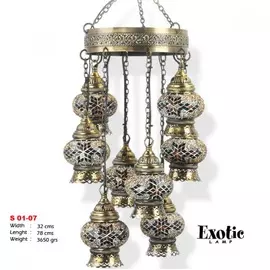 Люстра Exotic Selection S 01-07 бежевый