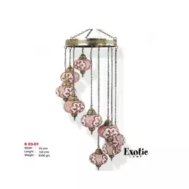 Люстра Exotic Selection S 03-01 красный