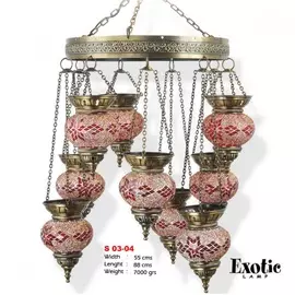 Люстра Exotic Selection S 03-04 красный