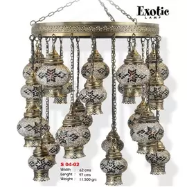 Люстра Exotic Selection S 04-02 бежевый