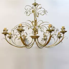 Люстра Florex international 2420/L8 FOGLIA ARGENTO