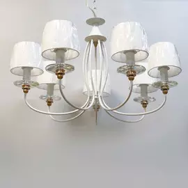 Люстра Florex international 4107/7 BIANCO ORO