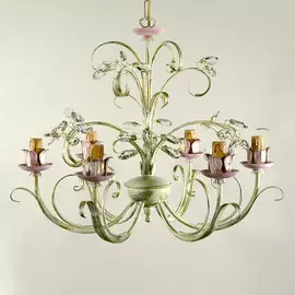 Люстра Florex international 2420/L6 BIANCO VERDE