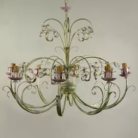 Люстра Florex International Bianco Verde 2420/L8