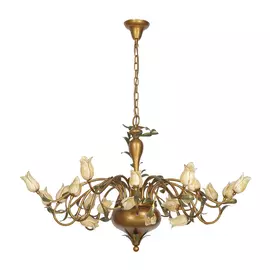 Люстра флористика Dio D'Arte VOLTERRA E 1.1.24 BR