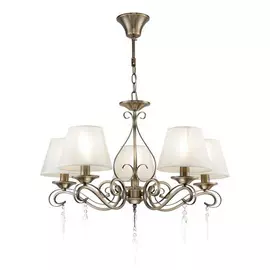 Люстра Freya FR2017PL-05BZ Бронза Антик 5хE14х40W