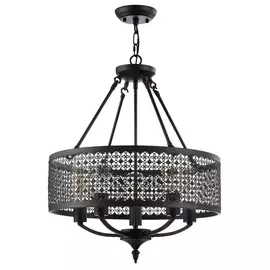 Люстра Freya FR4166-PL-05C-BL Коричневый 5хE27х60W