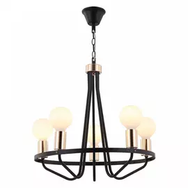 Люстра Freya FR5002PL-05B Черный 5хE27х60W