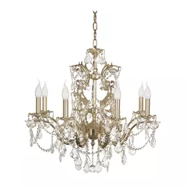 Люстра хрустальная Dio D'Arte FORLI E 1.1.8.100 G